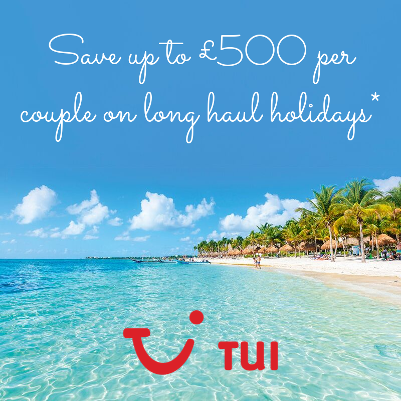 SAVE UP TO £500 PER COUPLE ON LONG HAUL HOLIDAYS*